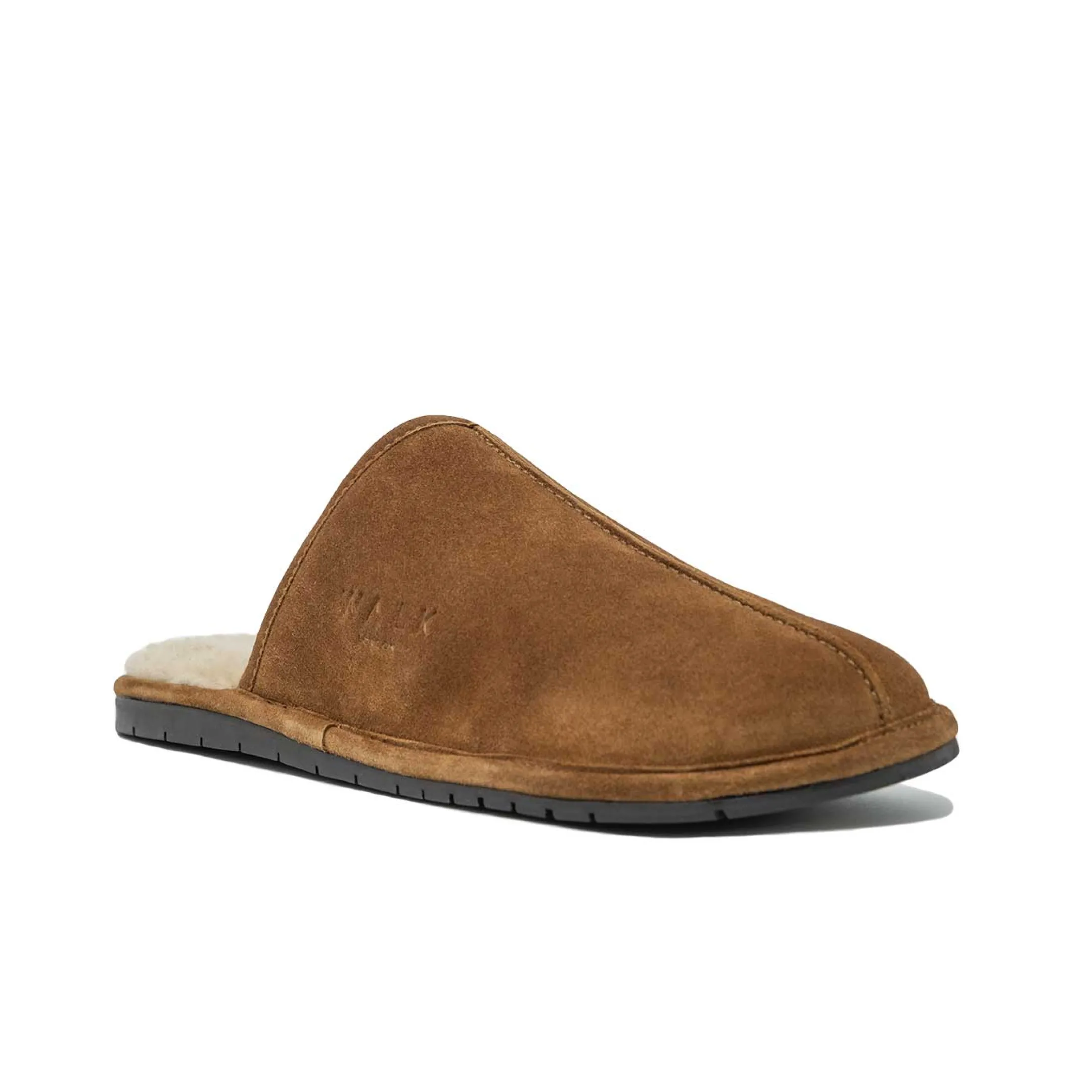 Cheap Walk London Langley Slipper Tan Suede
