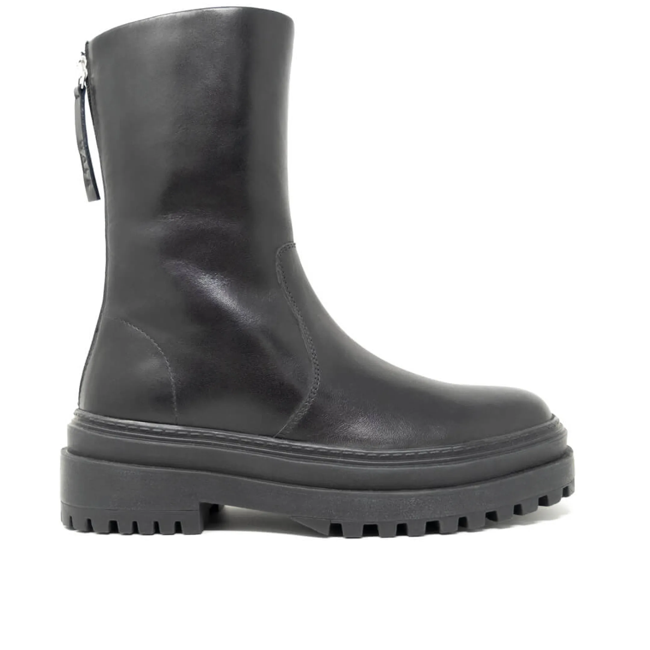 Cheap Walk London Margot Zip Boot Black Leather